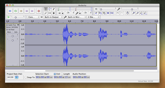 Audacity 2.0 Audacity 2.0