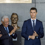 Rémületes szobor készült Cristiano Ronaldóról - képek