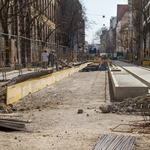 Statikai számítások miatt várakozik a fonódó villamos építése