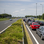 Tömegkarambol történt az M7-esen