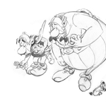 Asterix és Obelix is gyászol