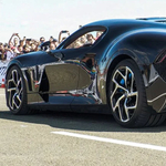 Horvátországban bukkant fel a világ legdrágább autója, a Bugatti La Voiture Noire – videó
