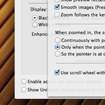 OS X tipp: az eltűnt zoom funkció bekapcsolása az OS X Lionban