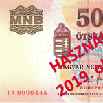Már csak október végéig lehet fizetni a régi 500 forintossal
