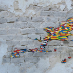 Street art percek: Lego Street Art Olaszországból