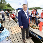 Már hajóról is oltanak Bécsben