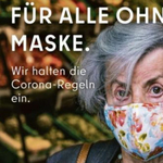 Hirdetésben intenek be Berlinben azoknak, akik nem viselnek maszkot