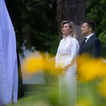 Szuggesztív fotót készített a Zelenszkij házaspárról Annie Leibovitz