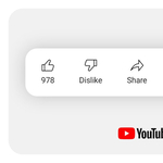 Leveszi a nem tetszések számát a videók alól a YouTube