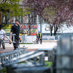 Mit rejtenek az Erzsébet tér paravánjai? – fotók