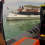 Egy eszméletlen turistát mentettek ki a Balatonból