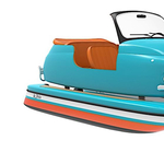 Dolce Vita a vízen a retro Fiat 500-as minikatamarán