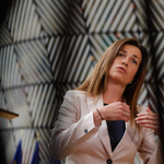 Varga Judit ott köszöntötte fel Donald Trumpot, ahol az nem látja