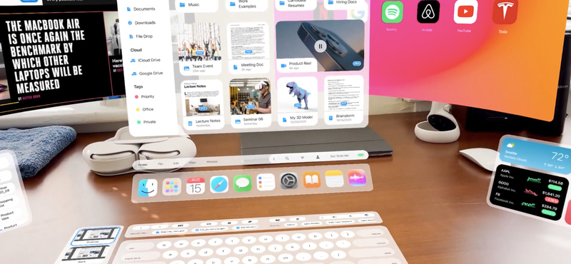Megálmodta egy tervező, mire lehetne használni az Apple még be sem mutatott csodaszemüvegét