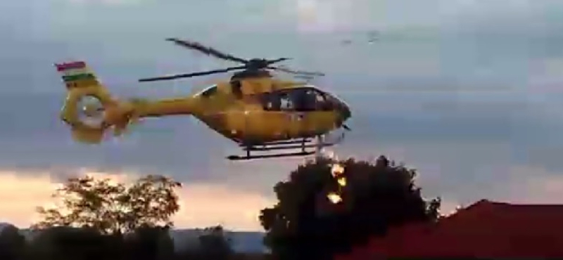 Elromlott a lift, nem tud leszállni a mentőhelikopter a szegedi klinikánál