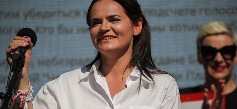Cihanouszkaja az EU-t kéri, ne ismerje el az elcsalt választás hivatalos eredményét