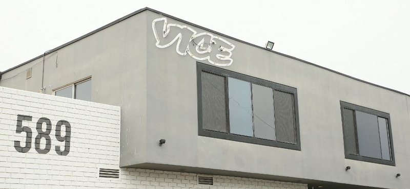 Csődvédelmet kért a Vice Media hétfőn a tervezett eladás előtt