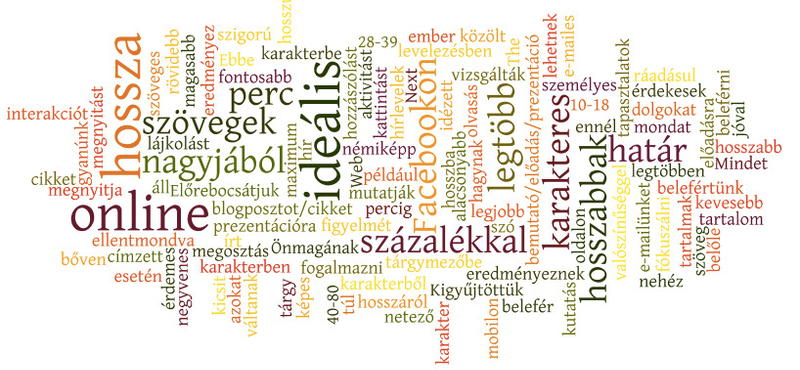 Mit milyen hosszan érdemes megírni a neten?
