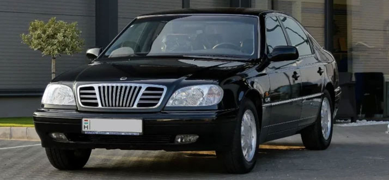 Igazi ritkaság egy nulla kilométeres, magyar rendszámú Daewoo Chairman