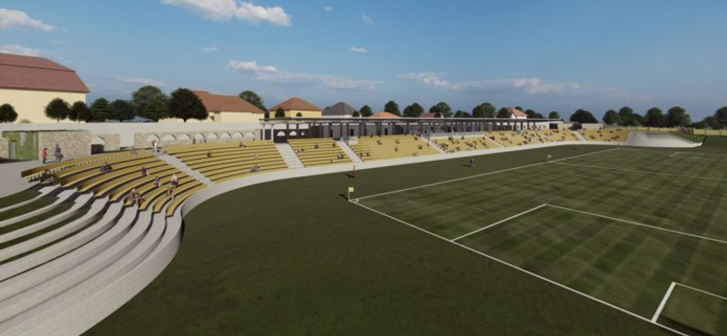 Harmadosztályban is jár a stadion: elkészültek az egri látványtervek