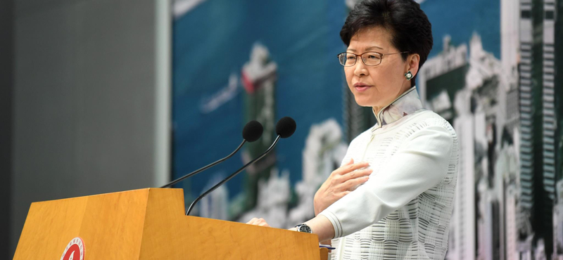 Hongkong kormányzója visszavonni készül a tömegtüntetéseket kiváltó törvényjavaslatot