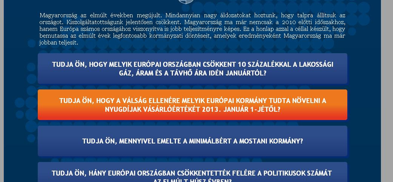 Minden nagyon szép, minden nagyon jó