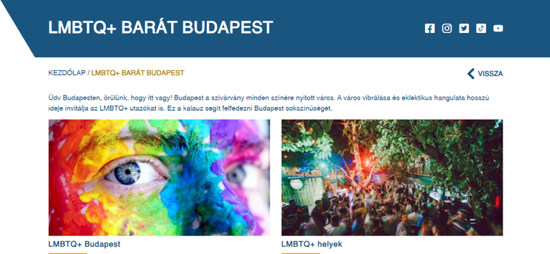 LMBTQ-barát útikalauzt készített Budapest