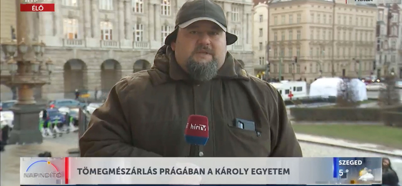 A Hír TV tudósítójaként tért vissza a képernyőre Bende Balázs, a köztévé korábbi külpolos megmondóembere