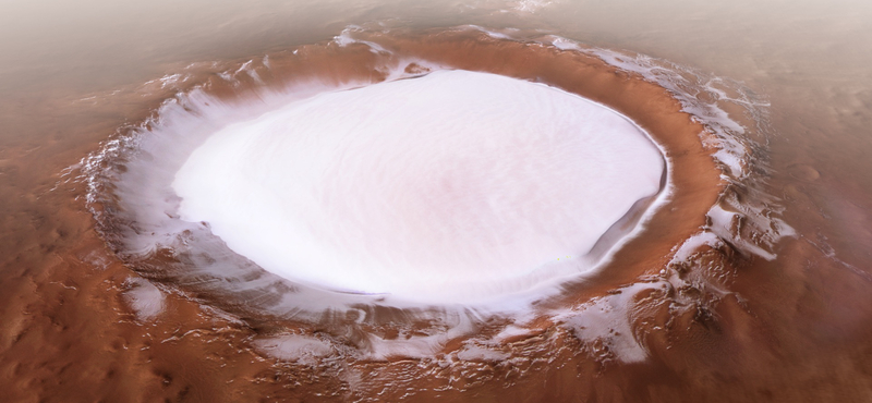 Ezen a videón közelebbről megnézheti a Mars egyik legérdekesebb a részét