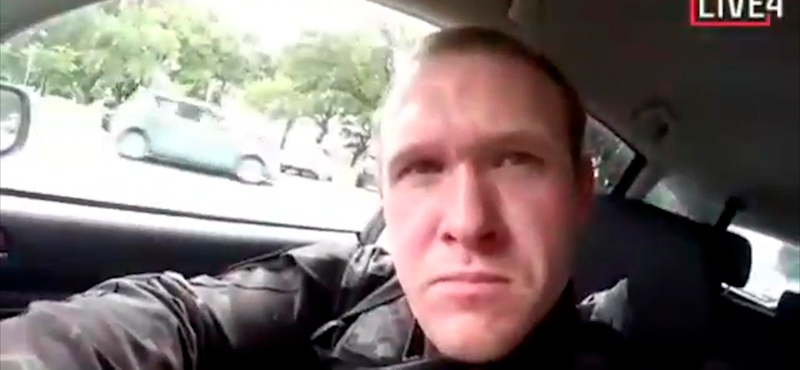 TEK: Vonattal járt Magyarországon az új-zélandi terrorista