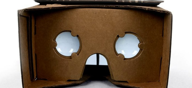 Nem fogja elhinni: kartonból készített virtuális valóság headsetet a Google