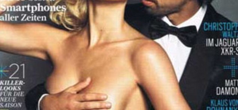 Khedira meztelen nőjét tapizta egy férfimagazin címlapján