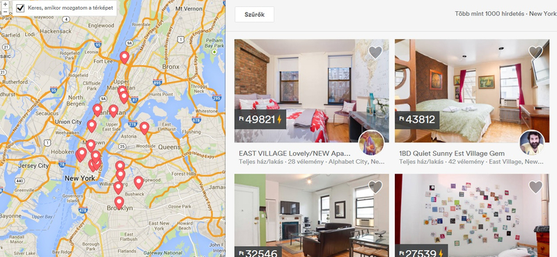 Egy év alatt duplázott az Airbnb