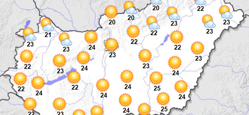 Szeptember első hétvégéjén még strandidő várható