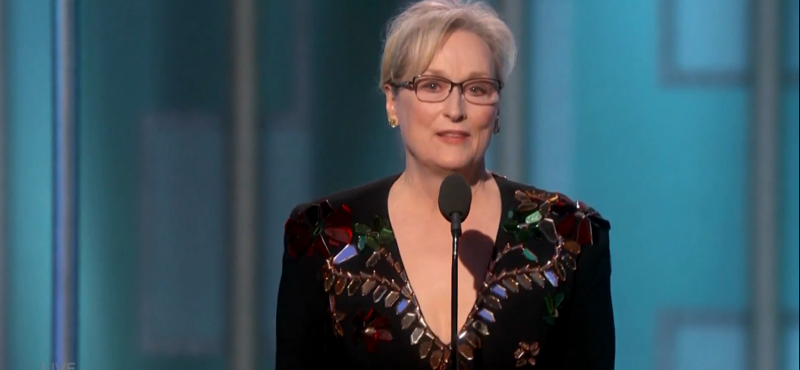 Meryl Streep: "Hollywood, külföldiek, média? A társadalom üldözöttjei vagyunk"