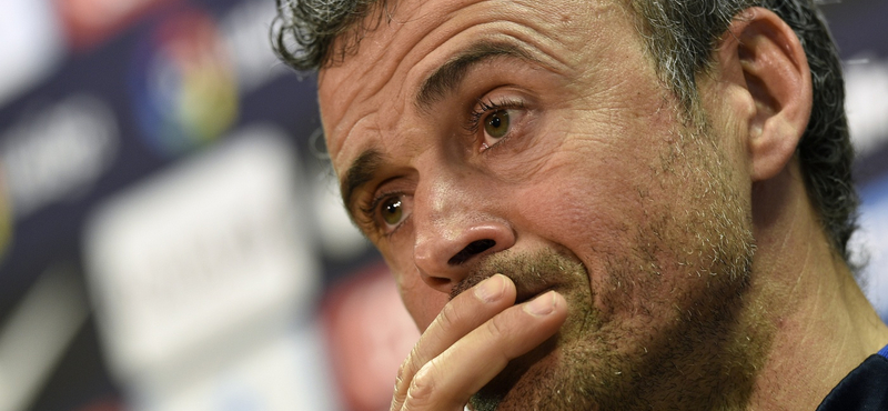 Luis Enrique menő módon hirdetett keretet – videó