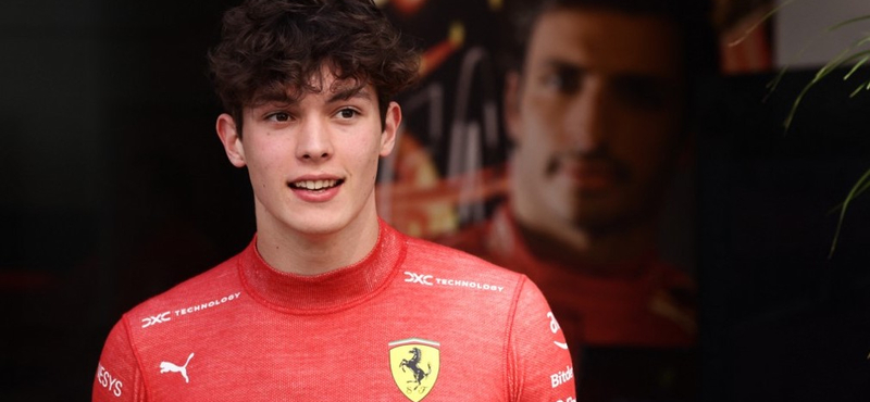 A Ferrariban tűnt fel csodagyerekként, 2025-ben a Haas pilótája lesz Oliver Bearman