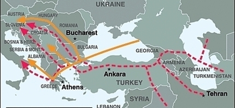 Csökkenő olasz részesedés a Déli Áramlatban