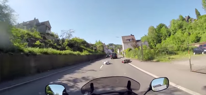 Videó: Hétköznapi hős vette üldözőbe a cserbenhagyó autóst