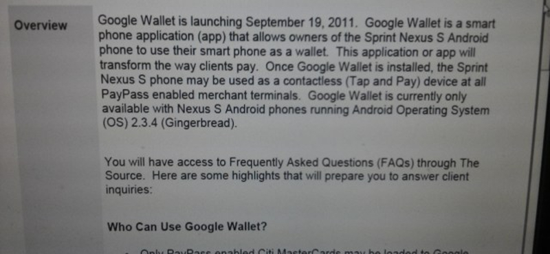 Érkezik a Google Wallet