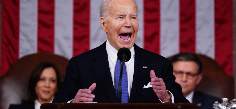 Trumpnak és Putyinnak is keményen beszólt Joe Biden évértékelő beszédében
