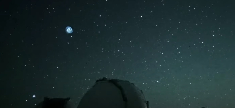 Csodálatos galaxist festett az égboltra a SpaceX rakétája (videóval)