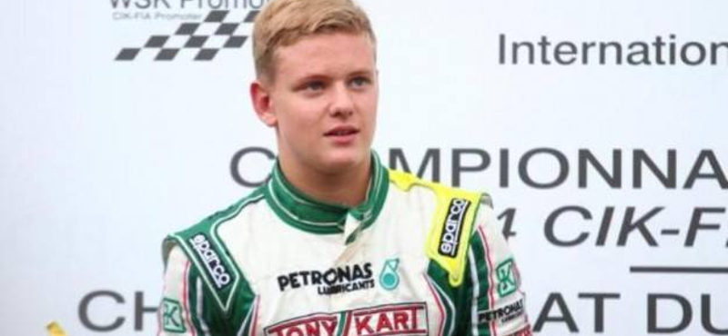 Schumacher fia jövőre már formulaautóval versenyezhet