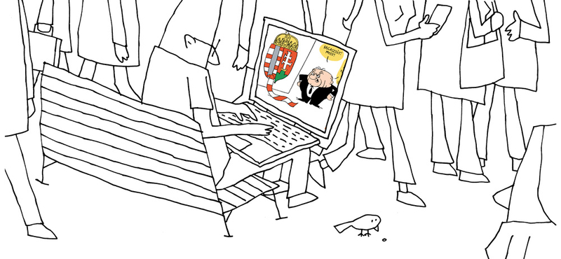 Marabu Féknyúz: Orbán és a piros-fehér csíkok