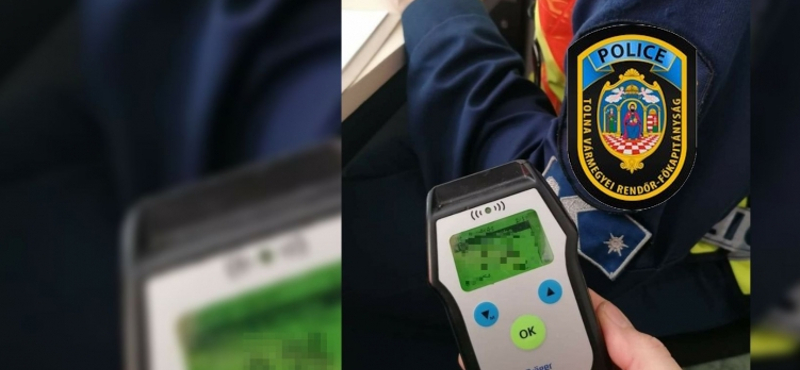 Annyira részeg volt, hogy a rendőri intézkedés közben aludt el egy sofőr
