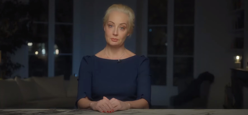 Navalnij özvegye videóban üzent: Pontosan tudom, Putyin miért ölte meg őt