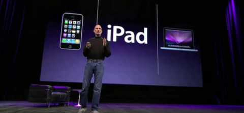 10 éve mutatták be az első iPadet, a "nagy iPhone-t"