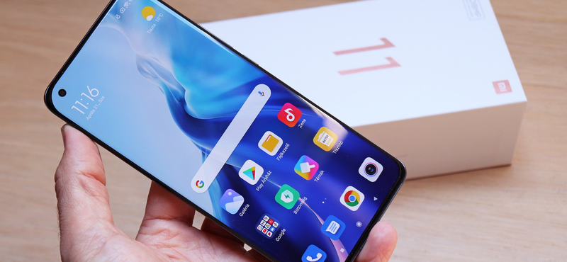 Teszten Xiaomi gyönyörű kijelzős mobilja, a Mi 11