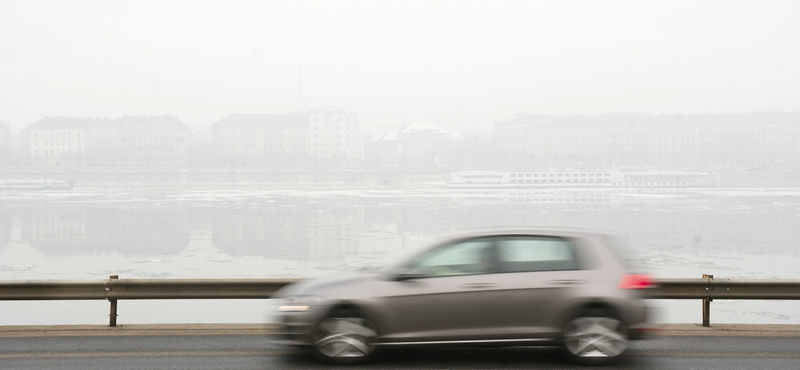 Hirtelen nagyon leromlott a budapesti levegő