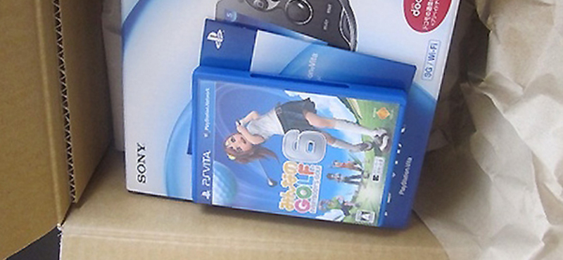 PS Vita kicsomagolás (videó)